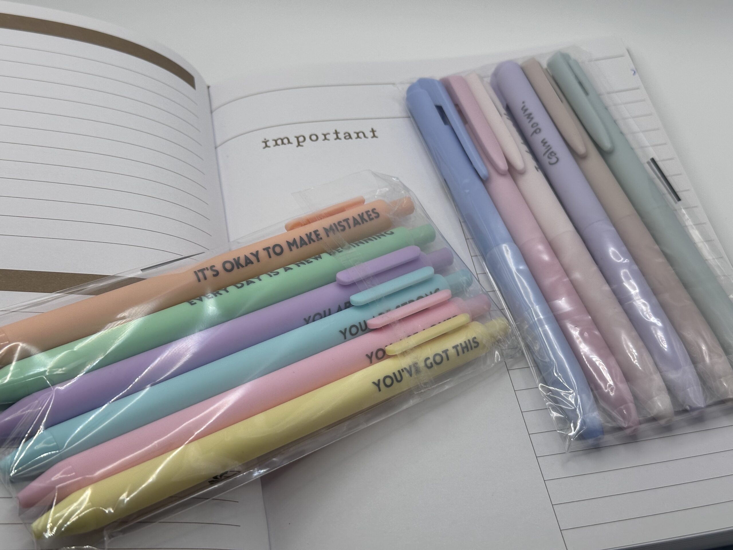 Motivational Pen Set – Pastel Collection - Image 6