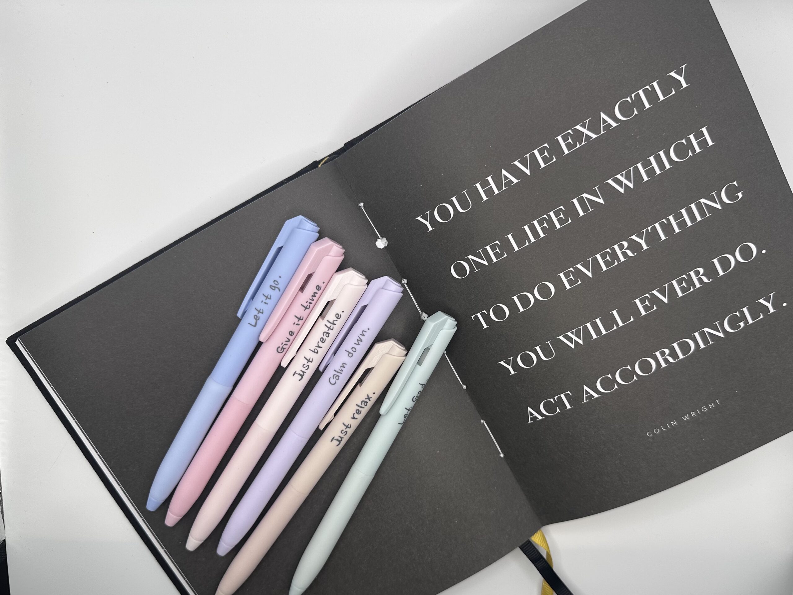 Motivational Pen Set – Pastel Collection - Image 4