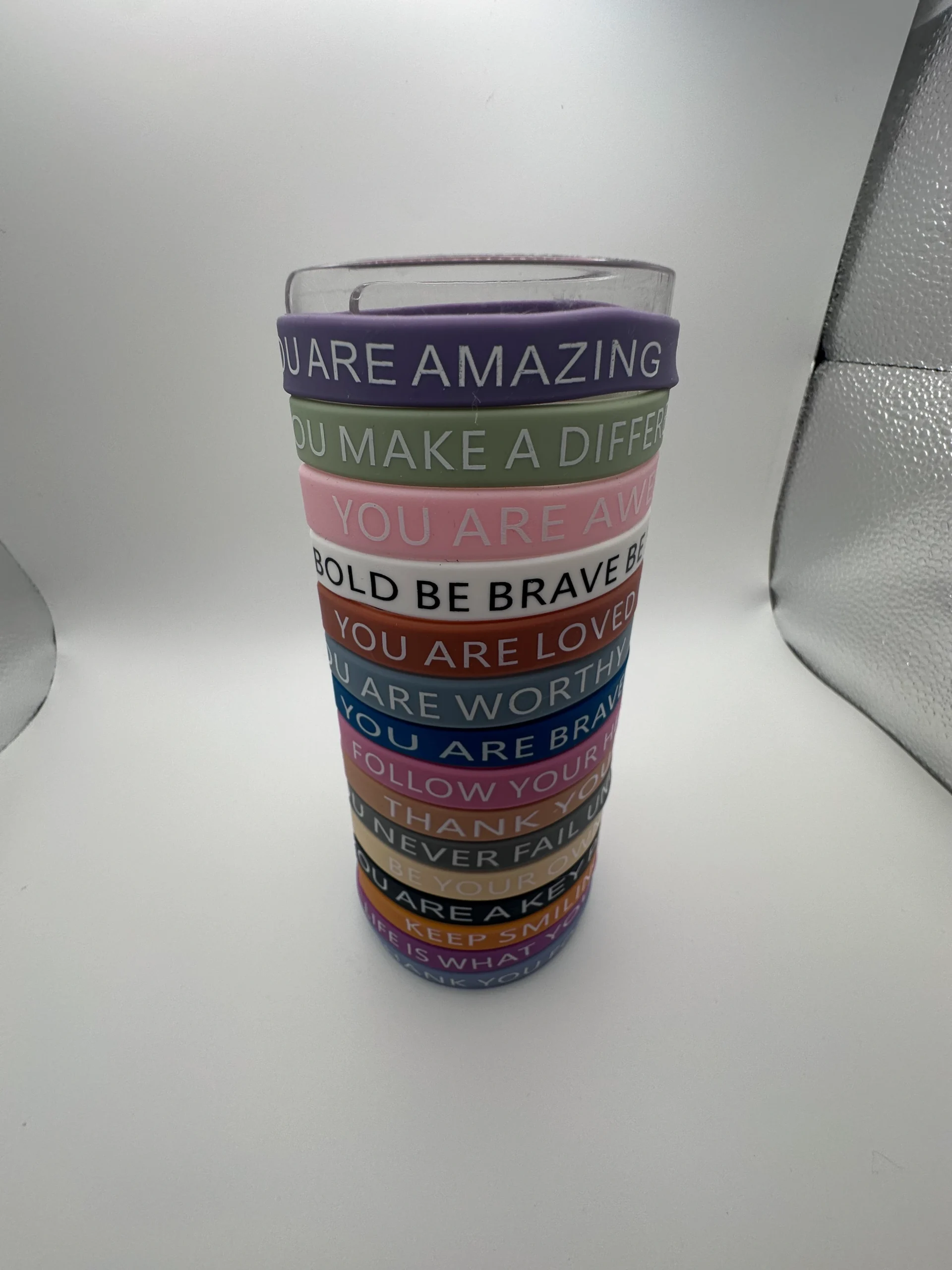 Silicone Motivational Bracelet - Image 4