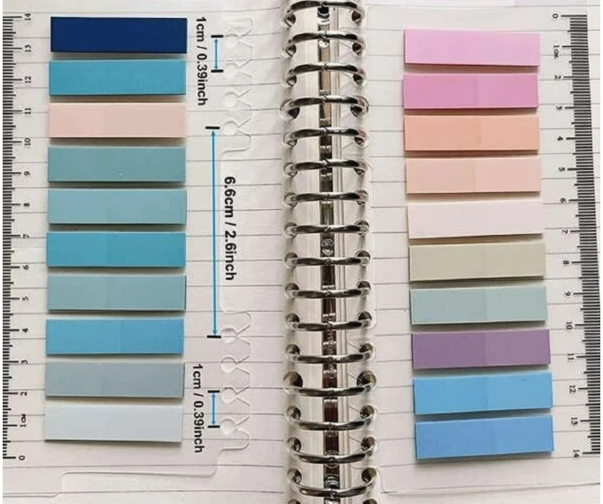Page Index Tabs – Colorful Set 2pc - Image 2