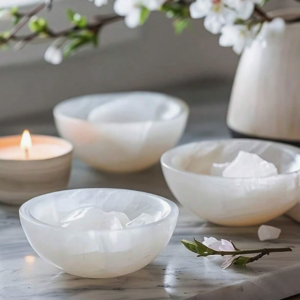 Selenite Cleansing & Charging Bowl