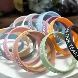 Silicone Motivational Bracelet