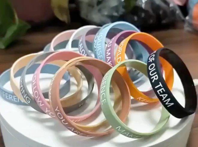 Silicone Motivational Bracelet