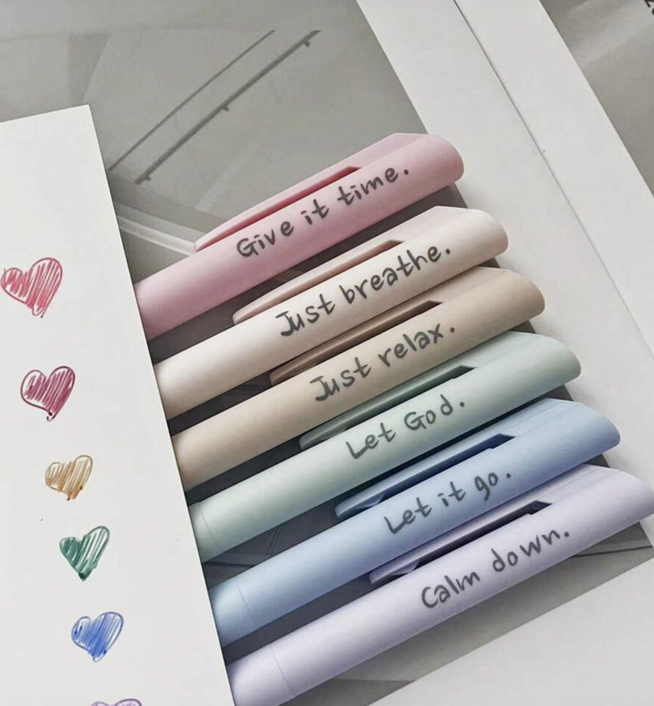 Motivational Pen Set – Pastel Collection - Image 3